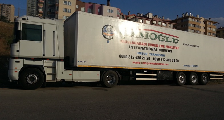 Yurtdışı Eşya Taşıma Evden Eve Taşımacılık Çamoğlu Nakliyat